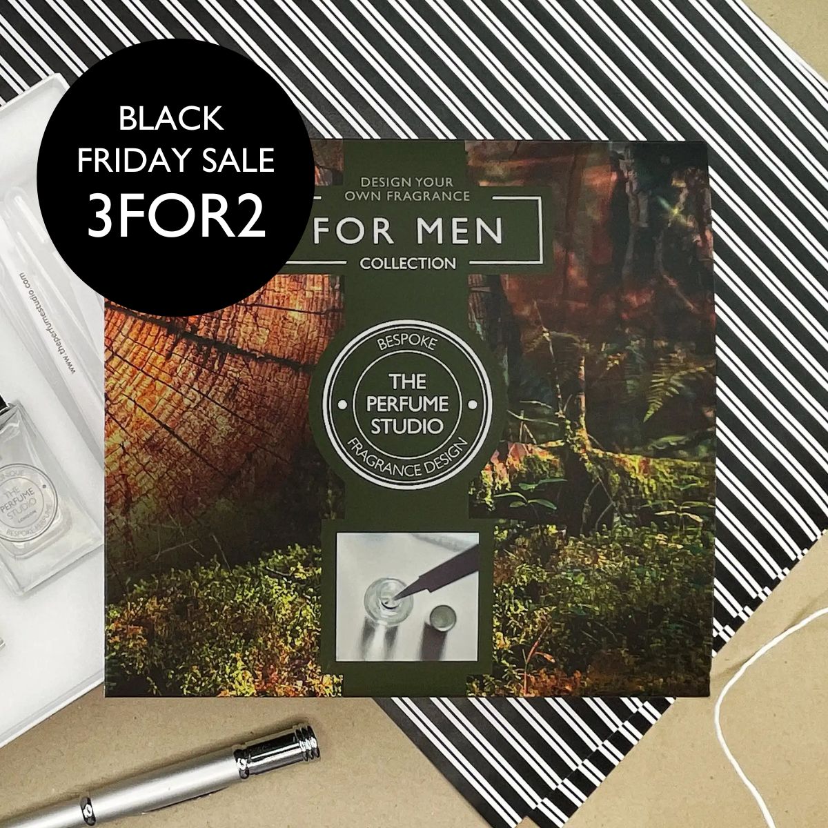 Perfume Design Gift Set. For Men Perfumes. 3FOR2 Black Friday Sale.