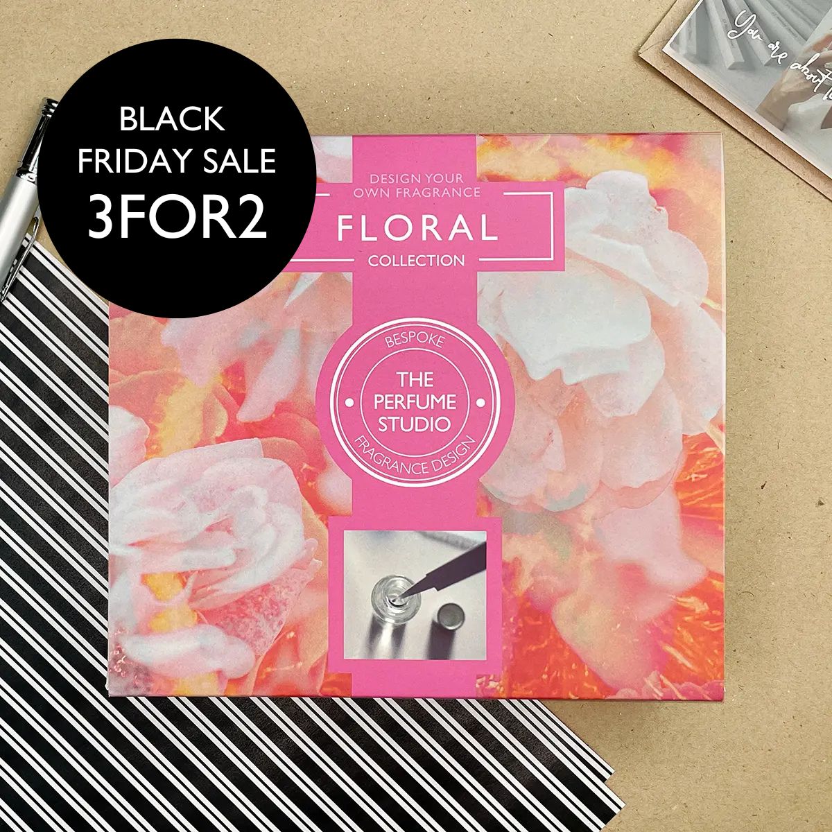 Perfume Design Gift Set. Floral Perfumes. 3FOR2 Black Friday Sale. 