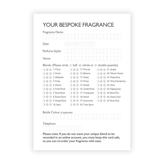 Single Page Event Registration Cards