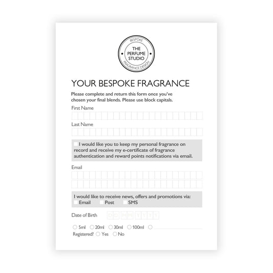 Single Page Event Registration Cards
