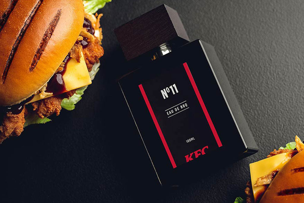 Using fragrance in campaigns: KFC’s playful limited-edition scent demonstrates the power of bespoke perfume to drive media buzz and customer loyalty.